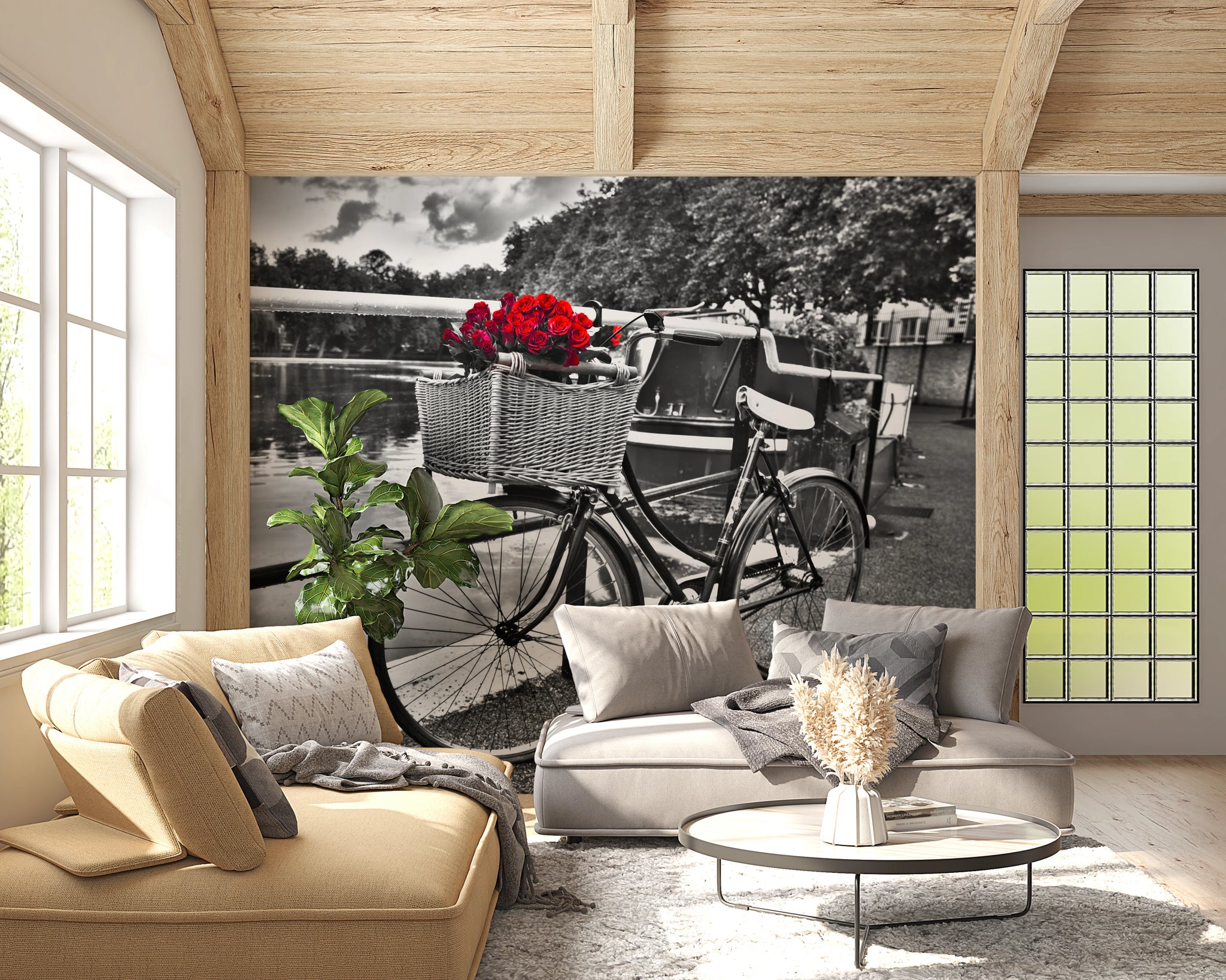Create a calm, mindful sanctuary with Neo Japandi-inspired Japanese wallpaper murals