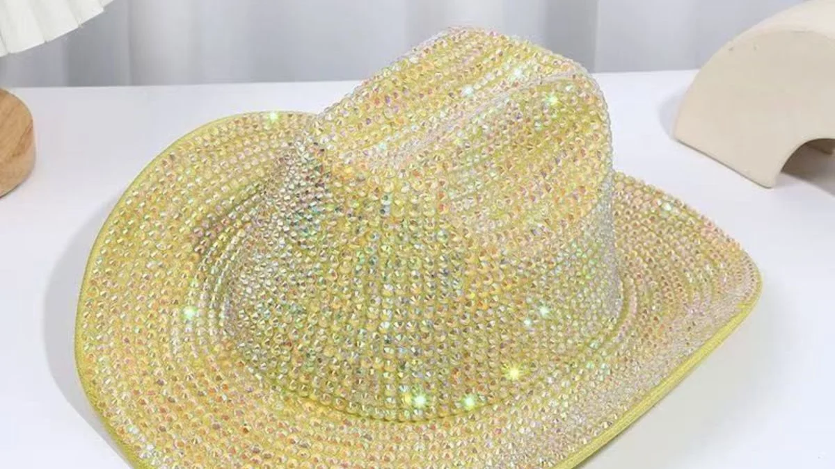 Disco cowboy hat