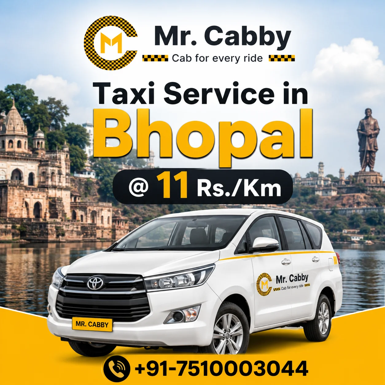 Taxi Service in Bhopal