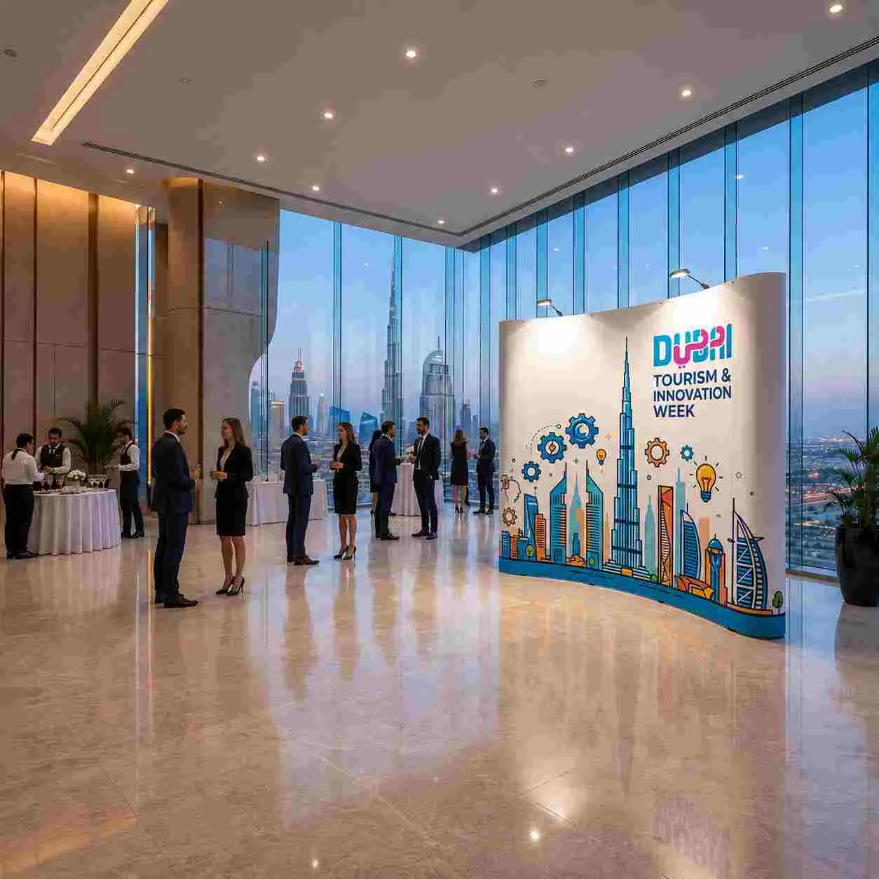 Curved Pop Up Stands Dubai