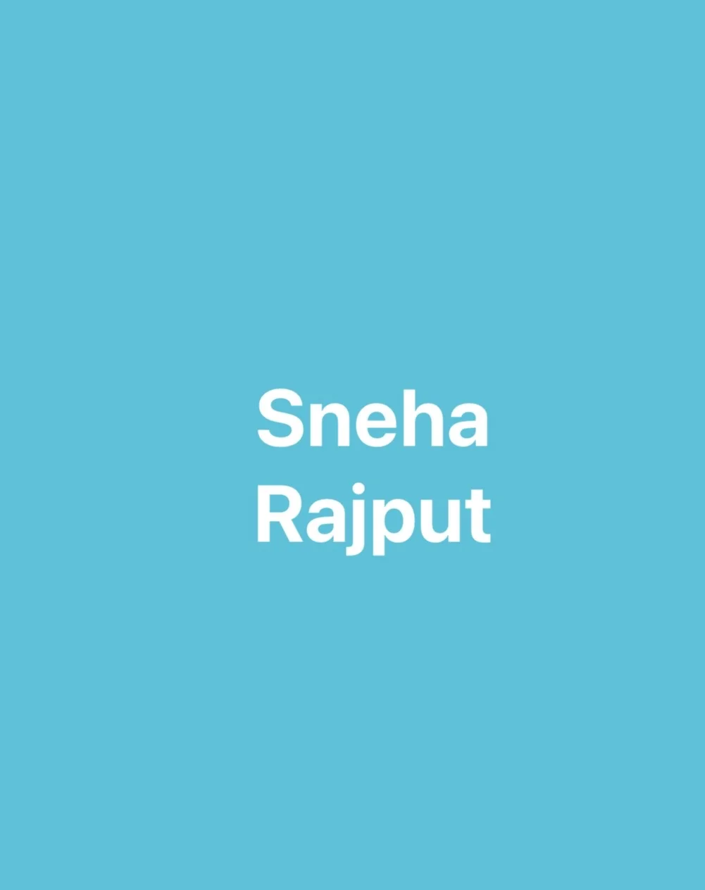 Sneha Rajput